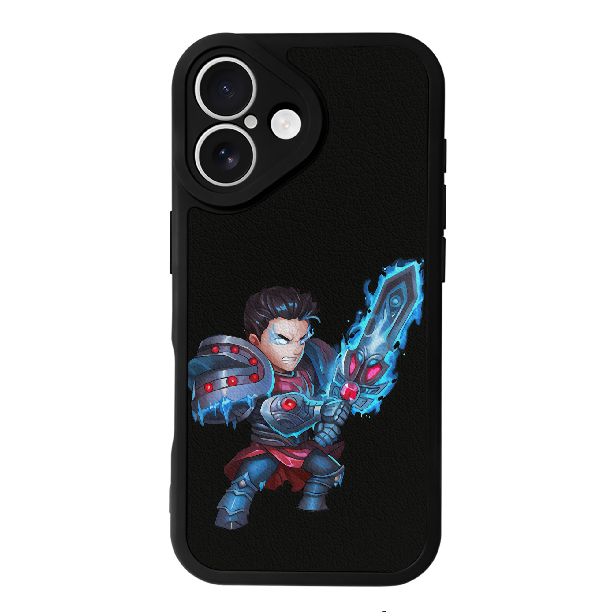 リーグ・オブ・レジェンド League of Legends LOL 【iPhone 16シリーズ対応】シリコンスマホケース（レザー調） 材質：シリコン